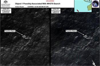 Australia taking closer look at two objects in search for MH370