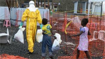 نگرانی یونیسف از وضعیت کودکان یتیم شده در اثر شیوع ابولا
