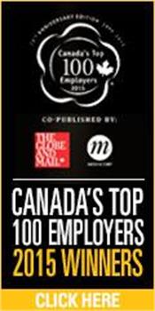 بهترین شرکت ها برای استخدام: لیست ۱۰۰ کارفرمای برتر کانادا در سال ۲۰۱۵