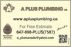 A Plus Plumbing Ltd.