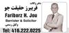 1 Law Offices Fariborz H. Jou , Barrister and Solicitor