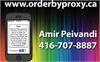 Order by proxy