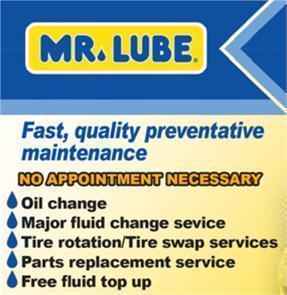 Mr. Lube 130-Fluid Changes: Engine Oil, Transmission, Coolant-Batteries, Emission ...