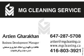 1- Mg Cleaning Services - Business Development Manager