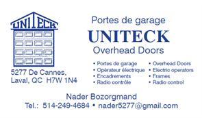 Uniteck Garage Door