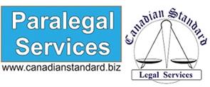 1- Canadian Standard - Legal Services - Paralegal Services