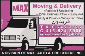 1- Max Moving And Delivery