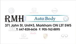 Rmh Towing And Auto Body