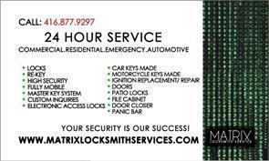 Matrix Locksmith 