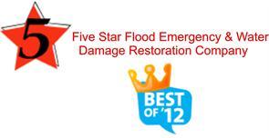 Five Star Flood Emergency And Water Damage Restoration Company