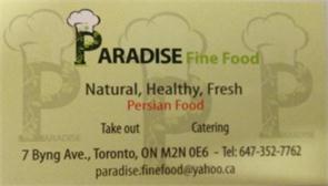 Paradisem Fine Food