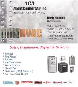 About Comfort Air Inc.(Aca)