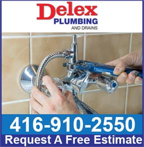 Delex Plumbing And Drains - Mississauga - Oakville - Burlington - Brampton